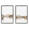 Stupell Industries Softly Flowing Landscape 2pc Floating Frame Set, design by Mona Grace